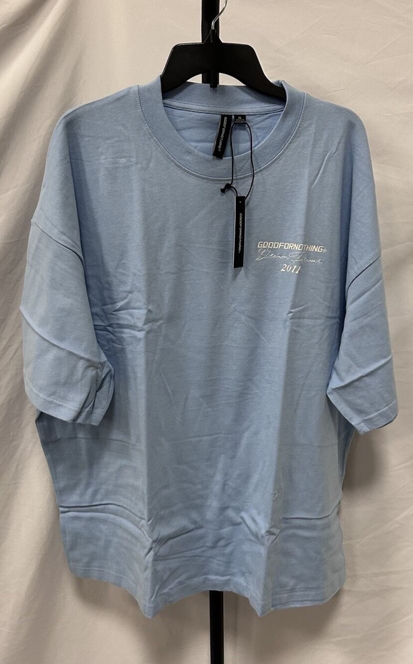 NEW Good For Nothing Men's Powder Blue Dream Forever T Shirt Tee Top Size XL